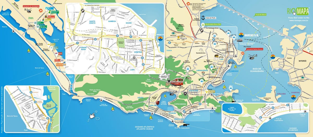 mape Rio de Janeiro