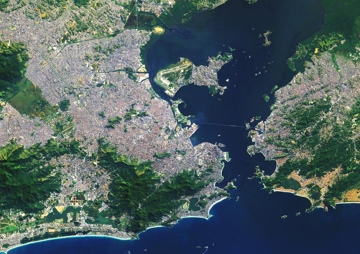 satelit mapu Rio de Janeiro