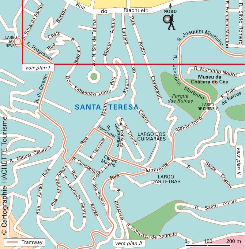santa tereza Rio de Janeiro mapu